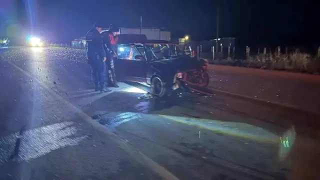 Bayramiç'te Otomobil ile Motosiklet Çarpıştı: 3 Yaralı