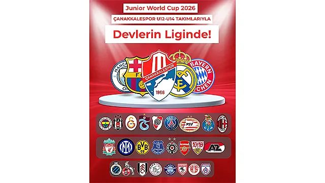 Çanakkalespor U12–u14 Takımları, Antalya’da Devler Ligi Sahnesinde!