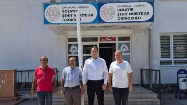 Gelibolu'da Okullar Yeni Döneme Hazırlanıyor