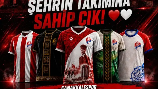 Çanakkalespor'a Destek İçin 'Bir Forma Da Sen Al' Kampanyası Başladı
