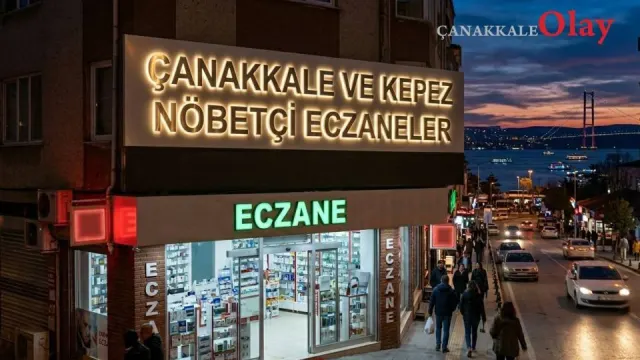 Çanakkale ve Kepez'de 11 Ağustos 2026 Nöbetçi Eczaneler