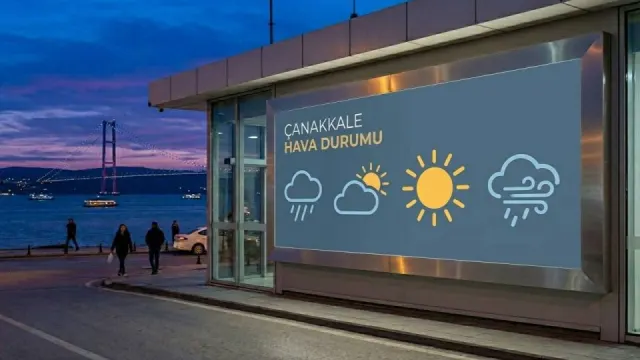 Çanakkale'de 11 Ağustos'ta Hava Az Bulutlu ve Rüzgârlı Olacak